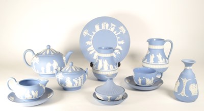 Lot 31 - WEDGWOOD - JASPERWARE - COLLECTION OF 20TH CENTURY BISQUE PORCELAIN