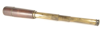 Lot 270 - J H STEWARD - 19TH CENTURY SIX DRAW TELESCOPE
