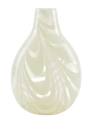 Lot 258 - ATTR. CHARLIE MEAKER - VINTAGE 20TH CENTURY STUDIO ART GLASS CENTREPIECE VASE
