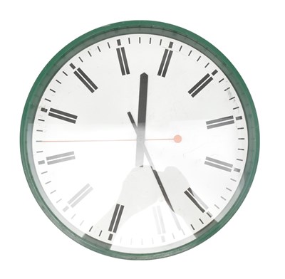 Lot 33 - ROBERT WELCH FOR THE SYNCHRONOME CO - INDUSTRIAL WALL CLOCK