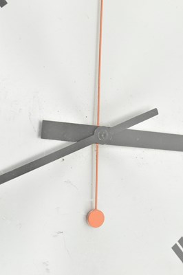 Lot 33 - ROBERT WELCH FOR THE SYNCHRONOME CO - INDUSTRIAL WALL CLOCK