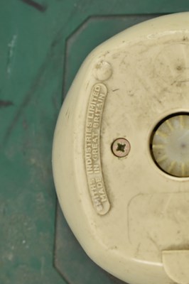 Lot 33 - ROBERT WELCH FOR THE SYNCHRONOME CO - INDUSTRIAL WALL CLOCK