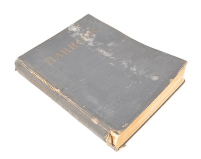 Lot 543 - EARLY 20TH CENTURY VINTAGE HARRODS CATALOGUE