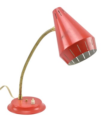 Lot 636 - MID CENTURY SYILNOVO MANNER DESK LAMP LIGHT