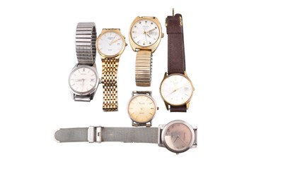 Lot 435 - COLLECTION OF WATCHES - SEIKO, SEKONDA, ROTARY, HONDA ETC