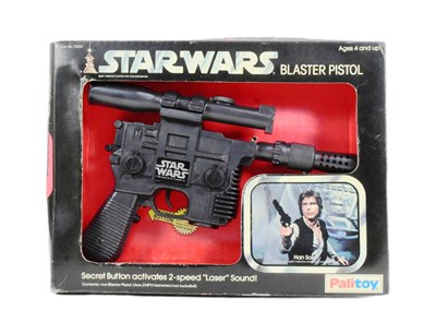 Lot 65 - STAR WARS - ORIGINAL VINTAGE PALITOY HAN SOLO BLASTER