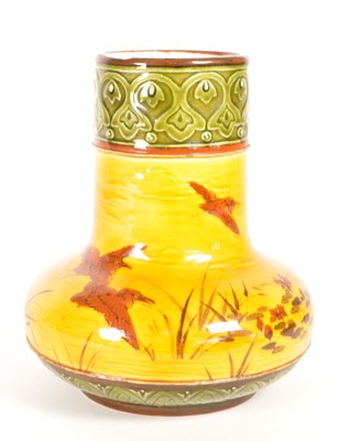 Lot 29 - EARLY 20TH CENTURY FRENCH STONEWARE VASE
