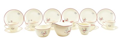 Lot 482 - CROWN DEVON - STOCKHOLM PATTERN - MID CENTURY CERAMIC PART SERVICE
