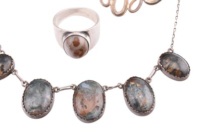 Lot 189 - COLLECTION OF SILVR JEWELLERY