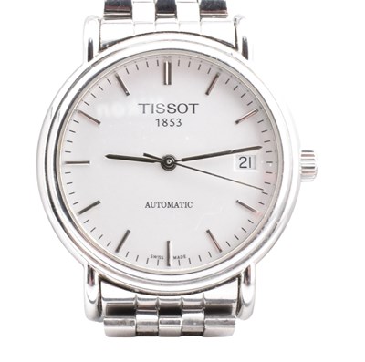 Lot 225 - TISSOT 1853 AUTOMATIC STAINLESS STEEL WATCH
