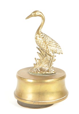 Lot 232 - VINTAGE 20TH CENTURY BASS CRANE MUSICAL ORNAMENT.