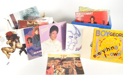 Lot 407 - COLLECTION OF 1980S ROCK AND POP 45 RECORD VINYL SINGLES