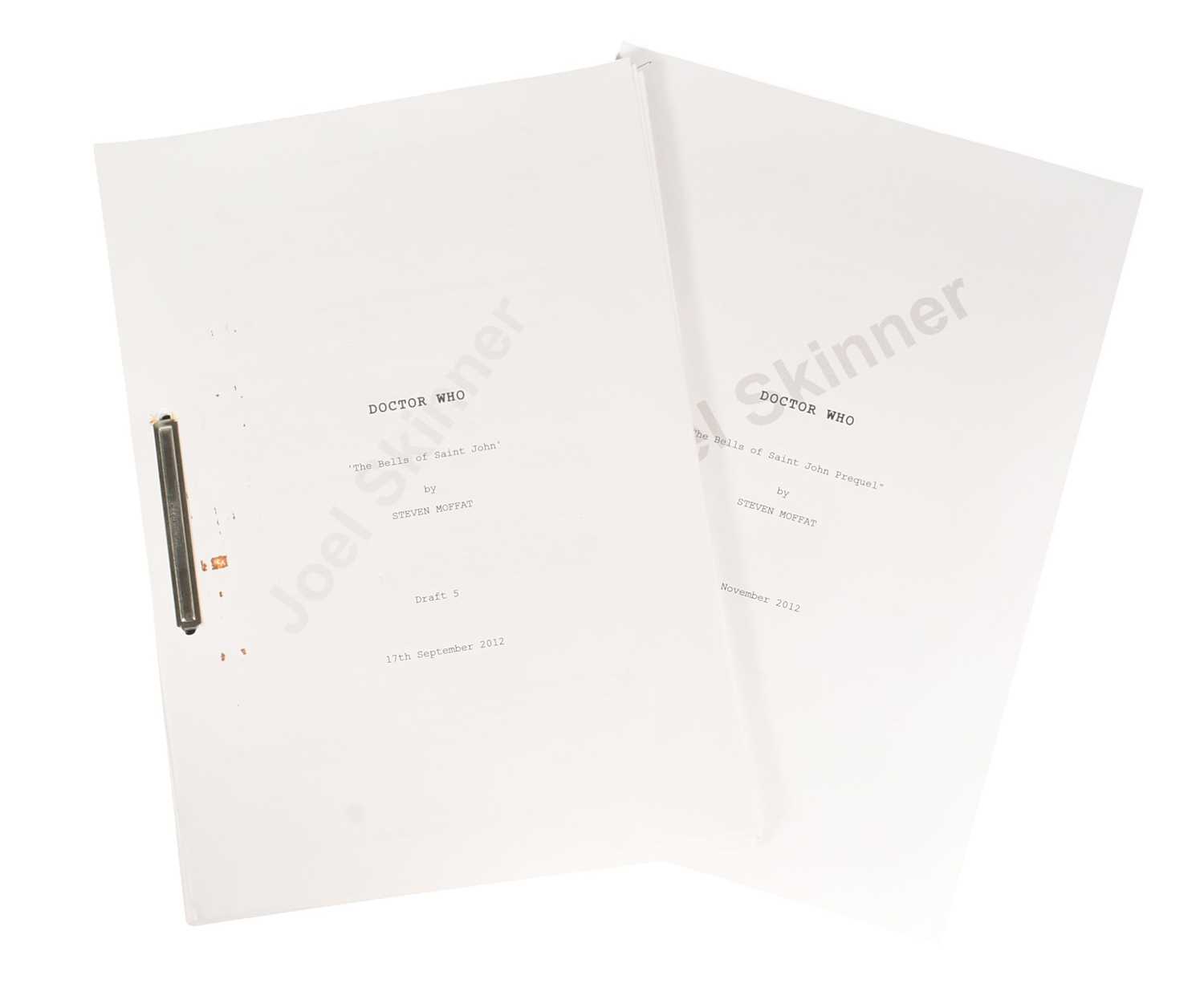 Lot 96 - DOCTOR WHO - THE BELLS OF SAINT JOHN (2013) - ORIGINAL PRODUCTION ITEMS
