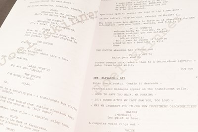 Lot 103 - DOCTOR WHO - TIME HEIST (2014) - ORIGINAL PRODUCTION SCRIPT