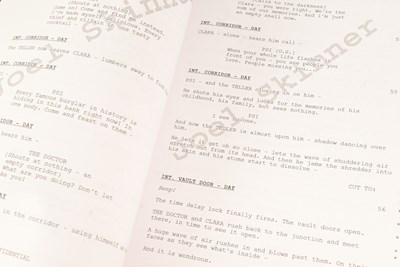 Lot 103 - DOCTOR WHO - TIME HEIST (2014) - ORIGINAL PRODUCTION SCRIPT