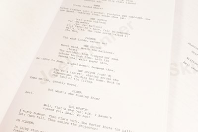 Lot 110 - DOCTOR WHO - HIDE (2013) - ORIGINAL PRODUCTION SCRIPTS