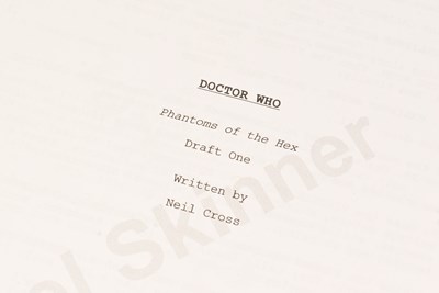 Lot 110 - DOCTOR WHO - HIDE (2013) - ORIGINAL PRODUCTION SCRIPTS