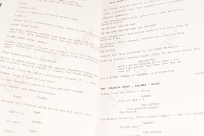 Lot 110 - DOCTOR WHO - HIDE (2013) - ORIGINAL PRODUCTION SCRIPTS