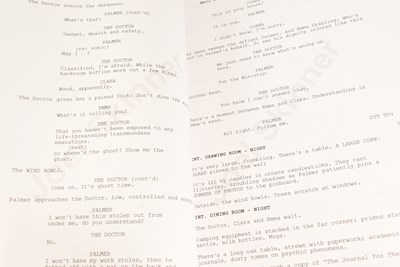 Lot 110 - DOCTOR WHO - HIDE (2013) - ORIGINAL PRODUCTION SCRIPTS