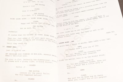 Lot 110 - DOCTOR WHO - HIDE (2013) - ORIGINAL PRODUCTION SCRIPTS