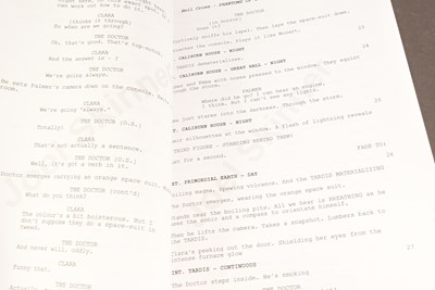 Lot 110 - DOCTOR WHO - HIDE (2013) - ORIGINAL PRODUCTION SCRIPTS