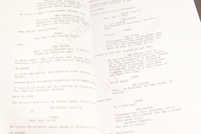Lot 110 - DOCTOR WHO - HIDE (2013) - ORIGINAL PRODUCTION SCRIPTS