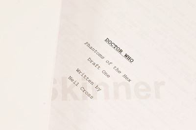Lot 110 - DOCTOR WHO - HIDE (2013) - ORIGINAL PRODUCTION SCRIPTS