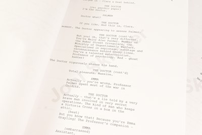Lot 110 - DOCTOR WHO - HIDE (2013) - ORIGINAL PRODUCTION SCRIPTS