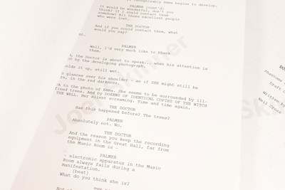 Lot 110 - DOCTOR WHO - HIDE (2013) - ORIGINAL PRODUCTION SCRIPTS
