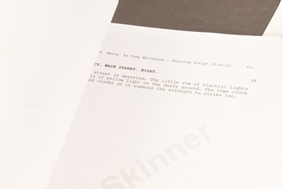 Lot 138 - DOCTOR WHO - A TOWN CALLED MERCY (2012) - ORIGINAL PRODUCTION SCRIPTS