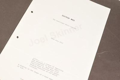 Lot 138 - DOCTOR WHO - A TOWN CALLED MERCY (2012) - ORIGINAL PRODUCTION SCRIPTS