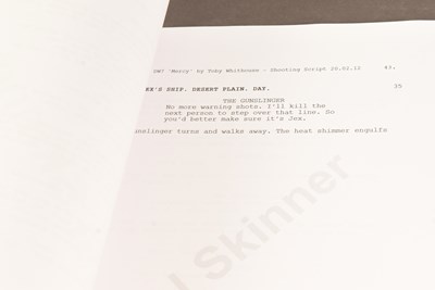 Lot 138 - DOCTOR WHO - A TOWN CALLED MERCY (2012) - ORIGINAL PRODUCTION SCRIPTS