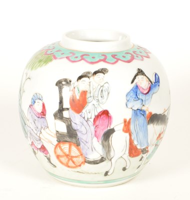 Lot 39 - EARLY 20TH CENTURY CIRCA 1920S PORCELAIN GINGER JAR