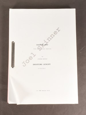 Lot 175 - DOCTOR WHO - THE DAY OF THE DOCTOR (2013) - ORIGINAL PRODUCTION ITEMS