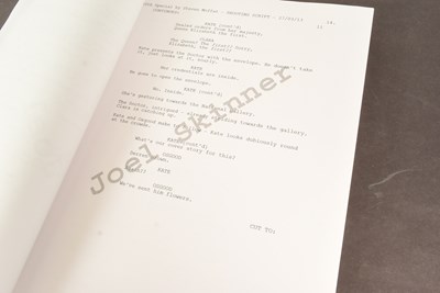 Lot 175 - DOCTOR WHO - THE DAY OF THE DOCTOR (2013) - ORIGINAL PRODUCTION ITEMS