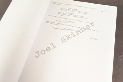 Lot 175 - DOCTOR WHO - THE DAY OF THE DOCTOR (2013) - ORIGINAL PRODUCTION ITEMS