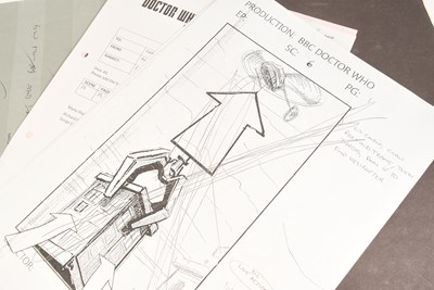 Lot 175 - DOCTOR WHO - THE DAY OF THE DOCTOR (2013) - ORIGINAL PRODUCTION ITEMS