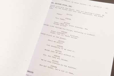 Lot 192 - DOCTOR WHO - THE FIVE(ISH) DOCTORS REBOOT (2013) - ORIGINAL PRODUCTION ITEMS