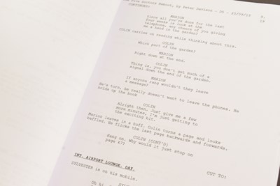 Lot 192 - DOCTOR WHO - THE FIVE(ISH) DOCTORS REBOOT (2013) - ORIGINAL PRODUCTION ITEMS