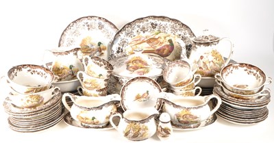 Lot 117 - PALISSY - MID CENTURY ROYAL WORCESTER GAME SERIES DINNER SERVICE