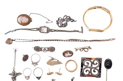 Lot 162 - COLLECTION OF ANTIQUE & MODERN JEWELLERY & WATCHES