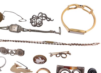 Lot 162 - COLLECTION OF ANTIQUE & MODERN JEWELLERY & WATCHES