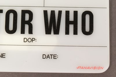 Lot 165 - DOCTOR WHO -THIRTEENTH DOCTOR ERA - PRODUCTION USED CLAPPERBOARD