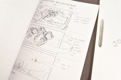 Lot 195 - DOCTOR WHO - THE DAY OF THE DOCTOR (2013) - ORIGINAL PRODUCTION ITEMS