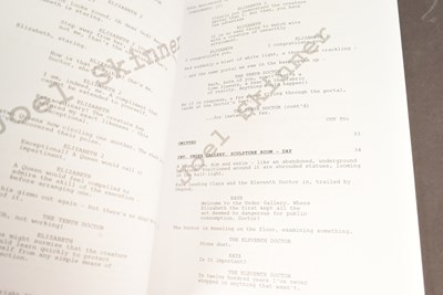 Lot 195 - DOCTOR WHO - THE DAY OF THE DOCTOR (2013) - ORIGINAL PRODUCTION ITEMS