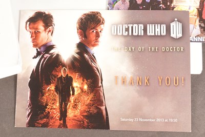 Lot 195 - DOCTOR WHO - THE DAY OF THE DOCTOR (2013) - ORIGINAL PRODUCTION ITEMS