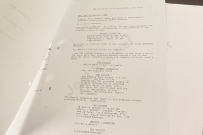 Lot 202 - DOCTOR WHO - WEBCAST EPISODES / EXTRAS - ORIGINAL PRODUCTION ITEMS