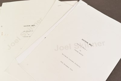 Lot 202 - DOCTOR WHO - WEBCAST EPISODES / EXTRAS - ORIGINAL PRODUCTION ITEMS