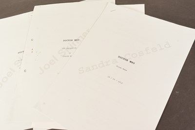 Lot 202 - DOCTOR WHO - WEBCAST EPISODES / EXTRAS - ORIGINAL PRODUCTION ITEMS