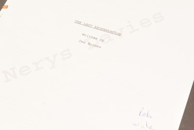 Lot 229 - DOCTOR WHO - WEBCAST EPISODES / EXTRAS - ORIGINAL PRODUCTION ITEMS